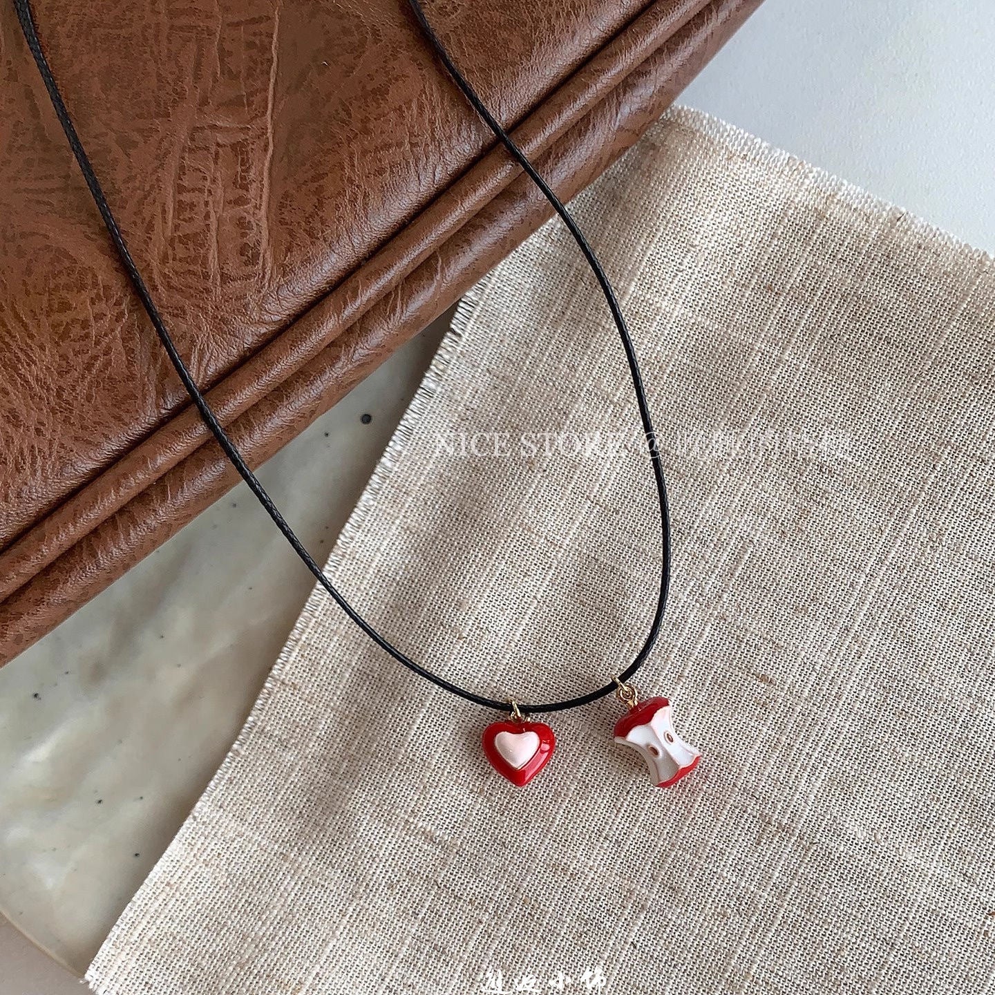 Wholesale Red Apple Pendant