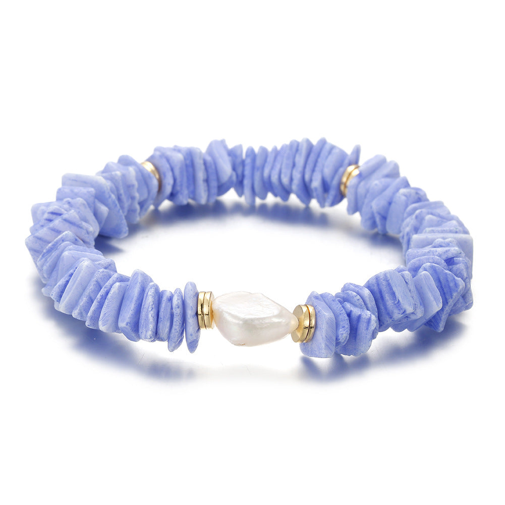 Wholesale Summer Island Ice Cream Shells Bracelet