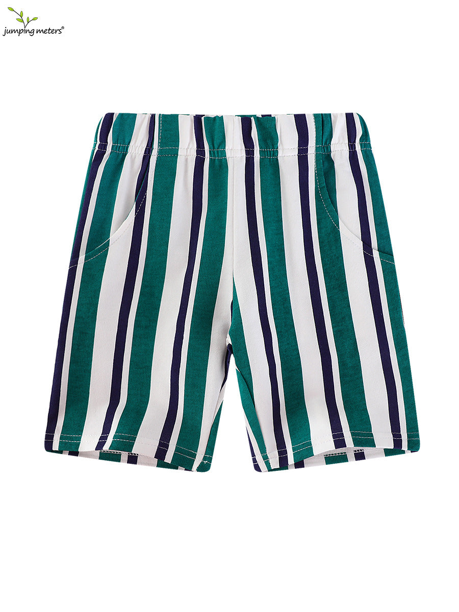 Wholesale European And American Style Boys Summer Short Sleeve Shirt And Shorts Two Piece Set For Boutique Resale