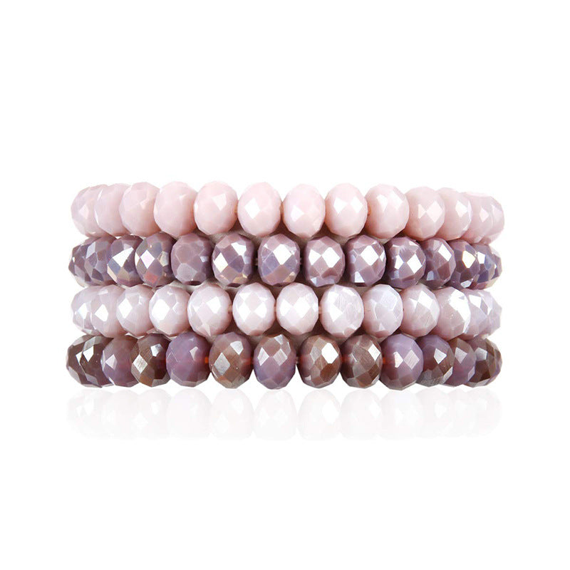 Wholesale DIY Crystal Colorful Elastic Bracelet