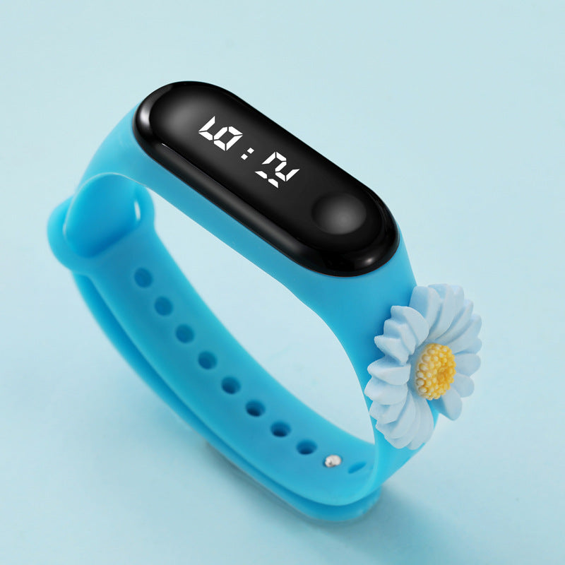 Wholesale Plastic Daisy Electronic Watch for Kids