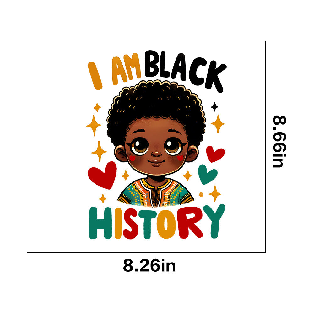 Wholesale 10pcs Black History  UV DTF Ready to Press Transfers Wraps