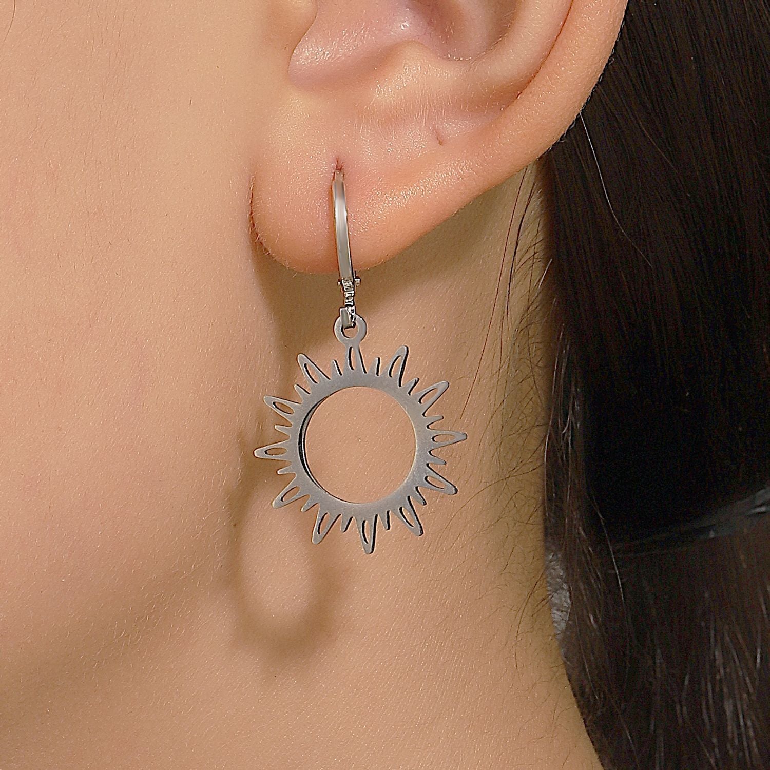 Wholesale Vintage Sun Alloy Earrings