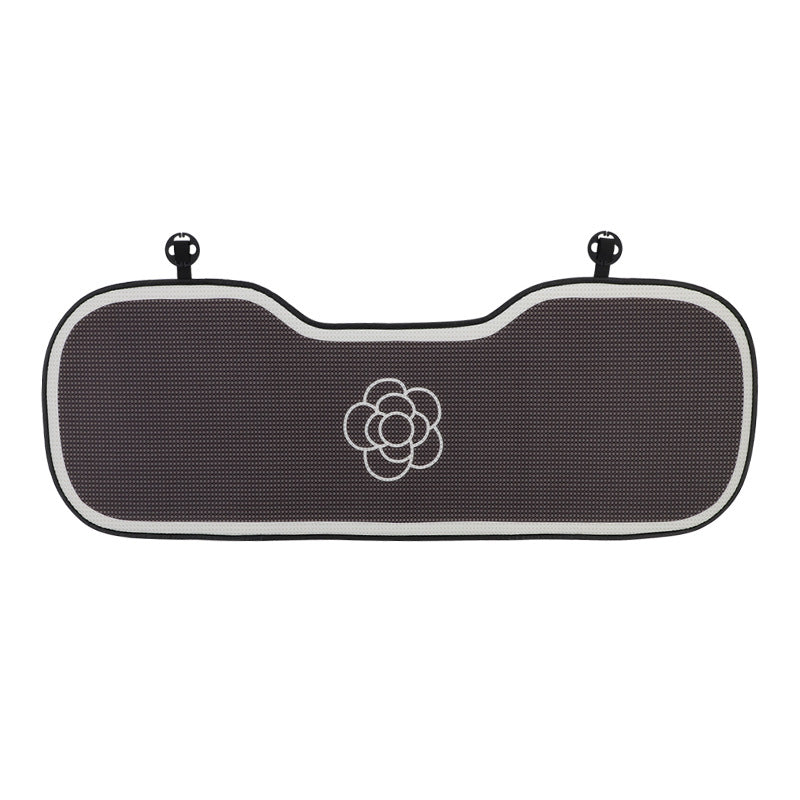 Wholesale Ice Silk Camellia Flower Car Breathable Single Seat Cushion