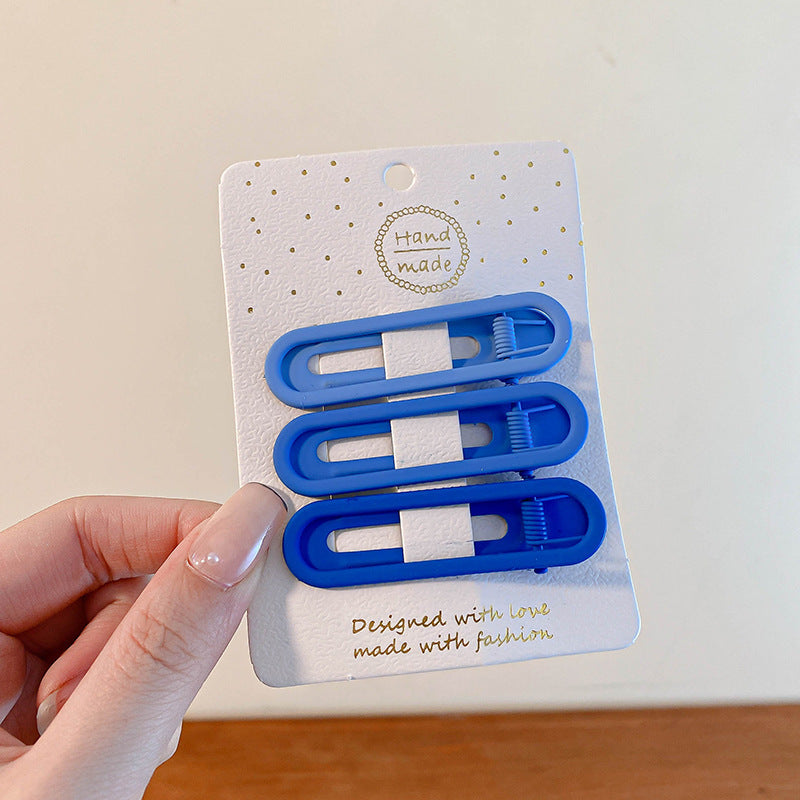 Wholesale Candy Color Metal Hair Clips