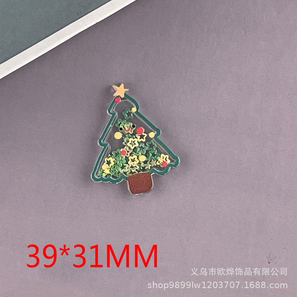 Wholesale 10pcs Cartoon AcrylicJewelry Accessories DIY Patch FlatBack