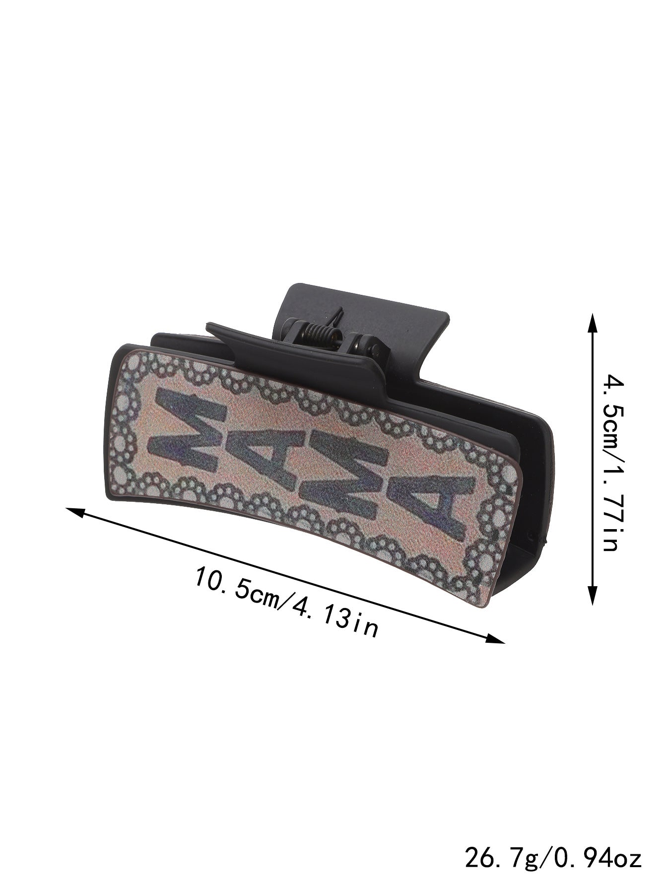 Wholesale Western Cactus Sunflower Faux Leather Hair Claw Clip Fashion Accessory Gift Boutique Resale