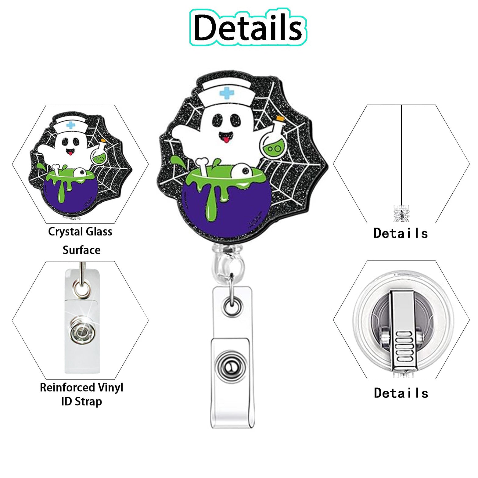 Wholesale Acrylic  ghost telescopic rotating easy pull