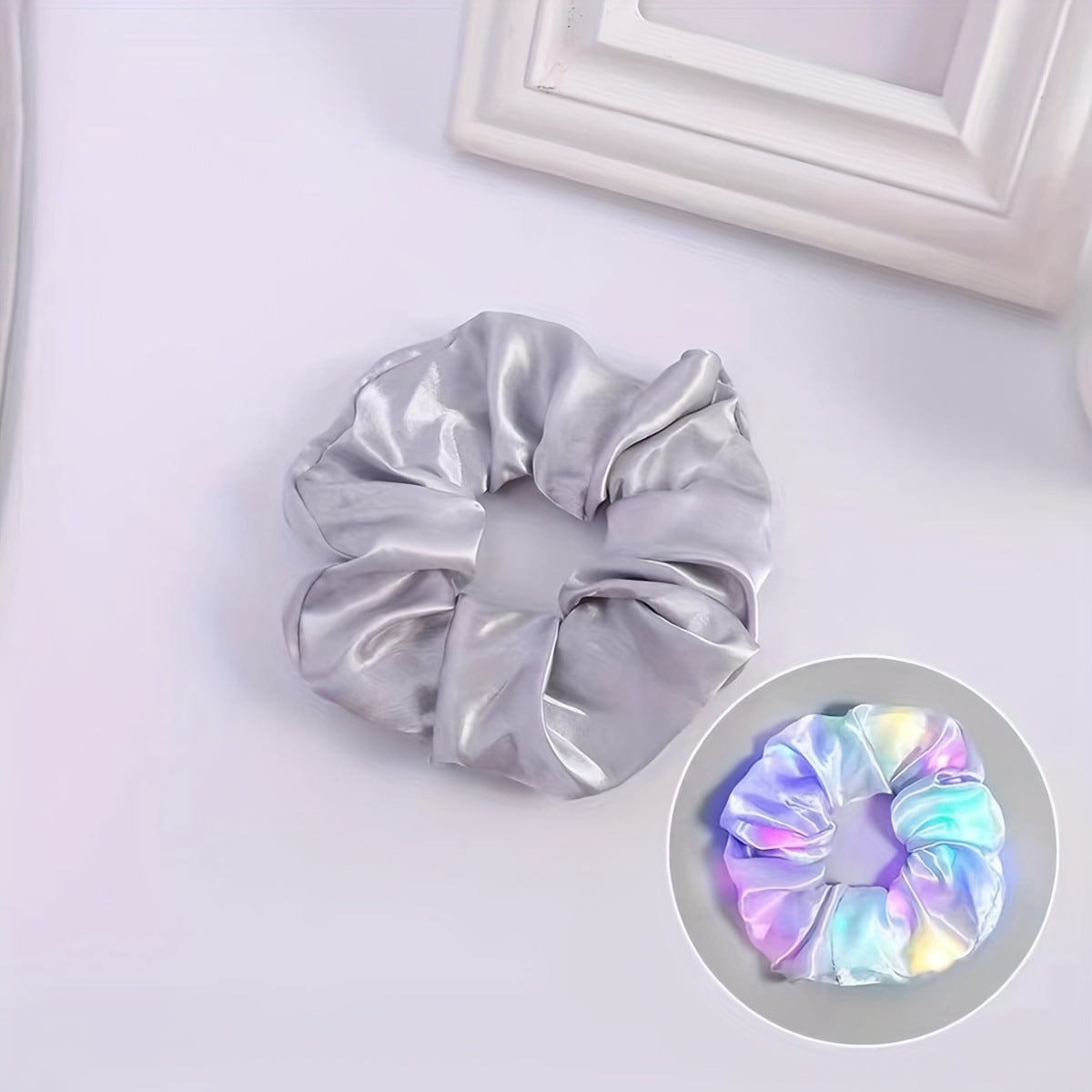 Wholesale  LED luminous hair ring large intestine ring