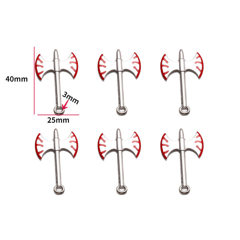 Wholesale 10pcs  Jewelry Accessories 20 Anime Weapons Decorations