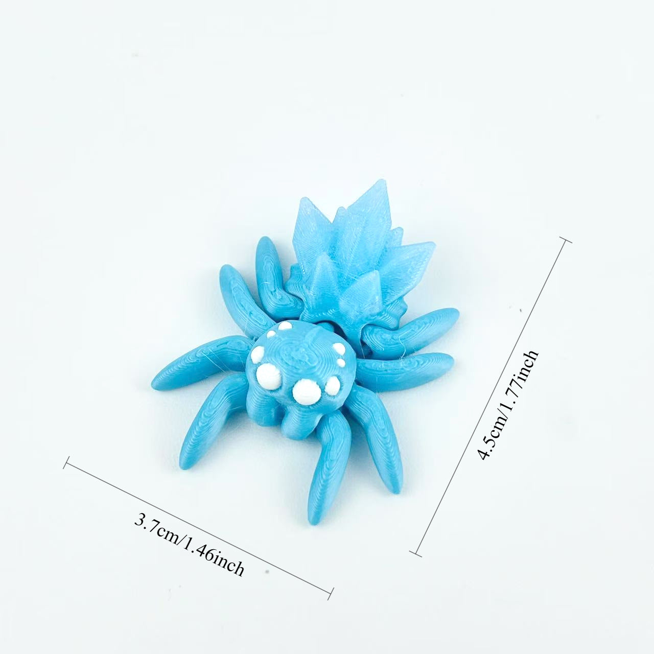 Wholesale Multi-color 3D printed hot toy model magnetic  creative ornaments simulation model small
