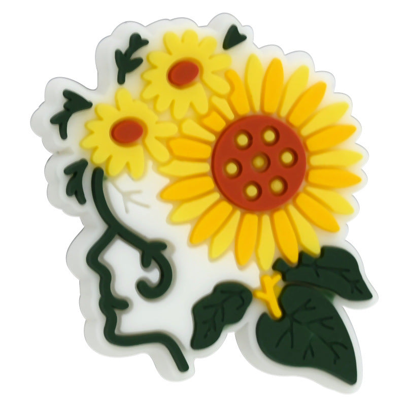 Wholesale  Random 100pcs/pack   Cartoon Bee   Focal Beads