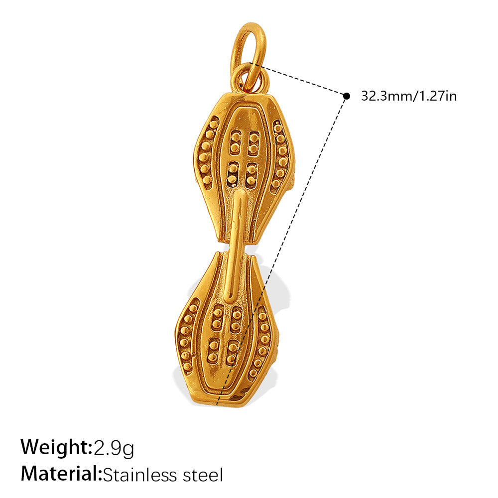 Wholesale Gold sports style retro necklace pendant accessory
