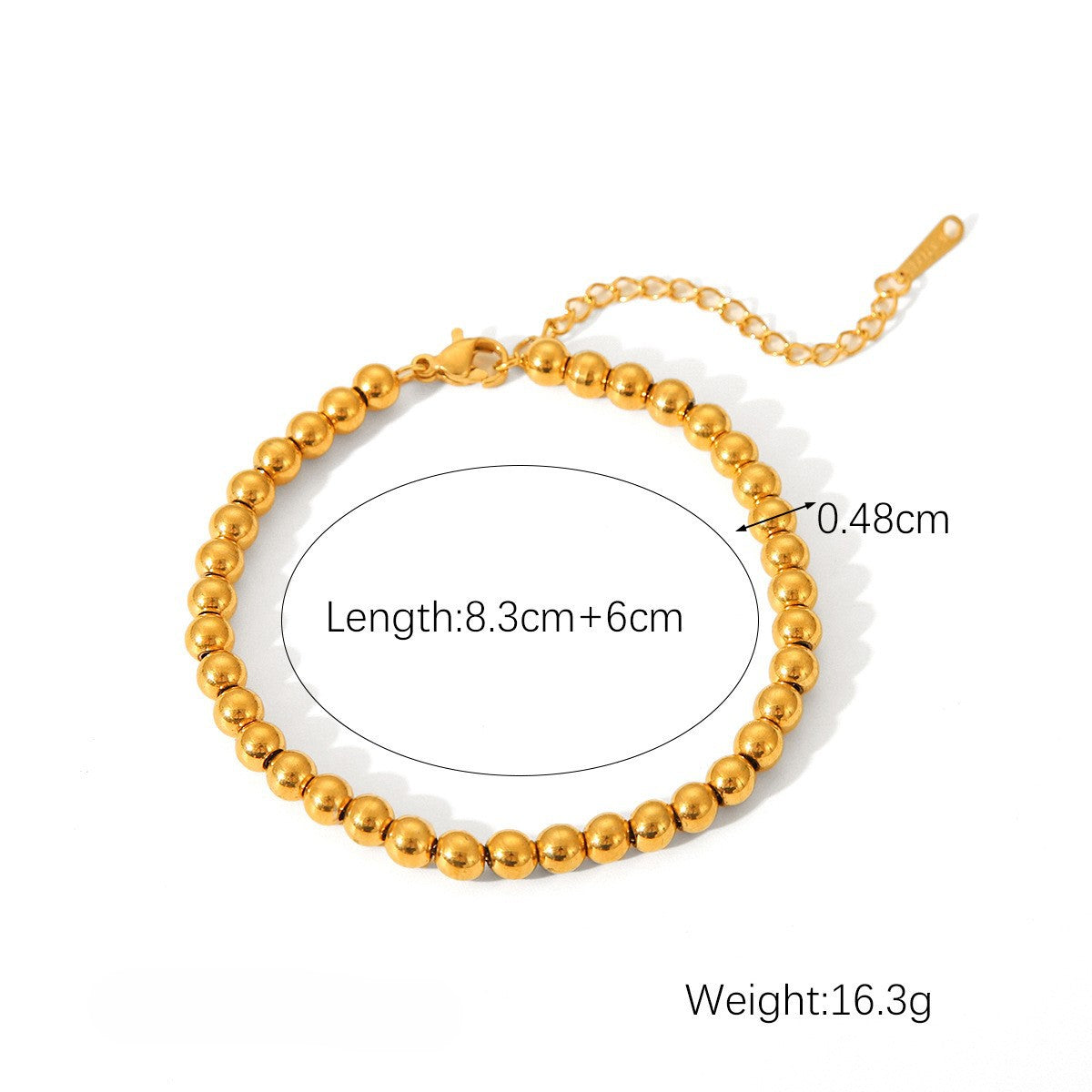 Wholesale Stainless steel geometric element men' s bracelet