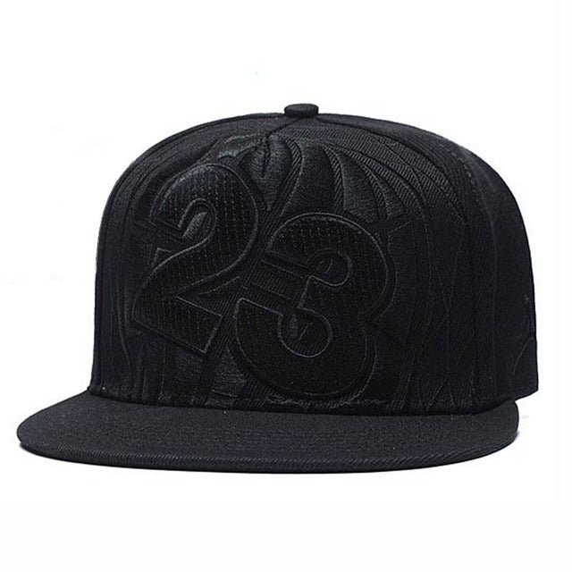 Wholesale Colorful Number 23 Outdoor Sports Baseball Hat