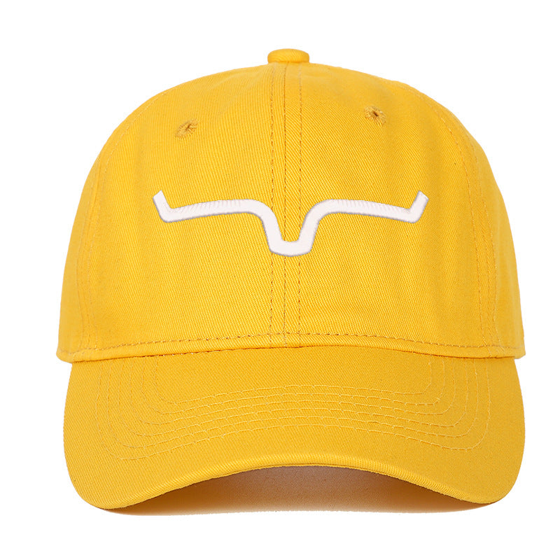 Wholesale Washed Cotton Embroidered Distressed Soft Top Baseball Cap