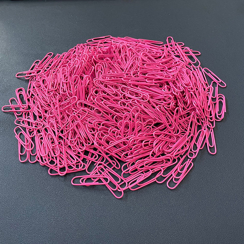 Wholesale Color paper clip 28mm paper clip 33mm folder folder 50mm multicolor 25mm color paper clip