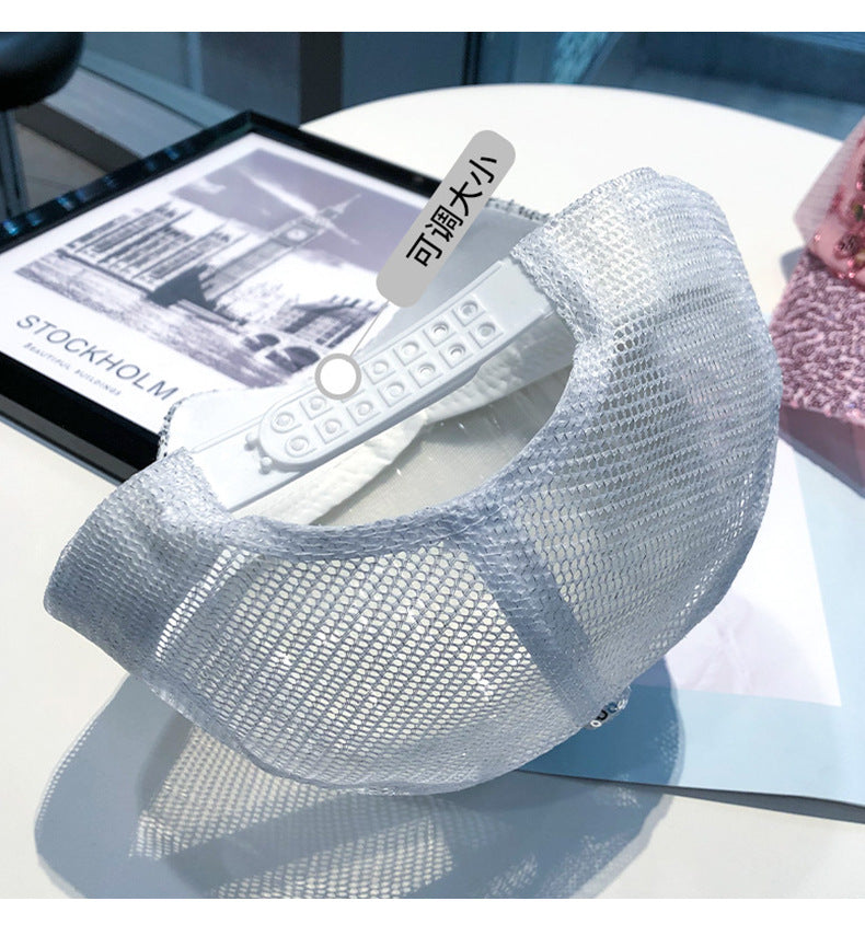 Wholesale Mesh Diamond Butterfly Baseball Cap