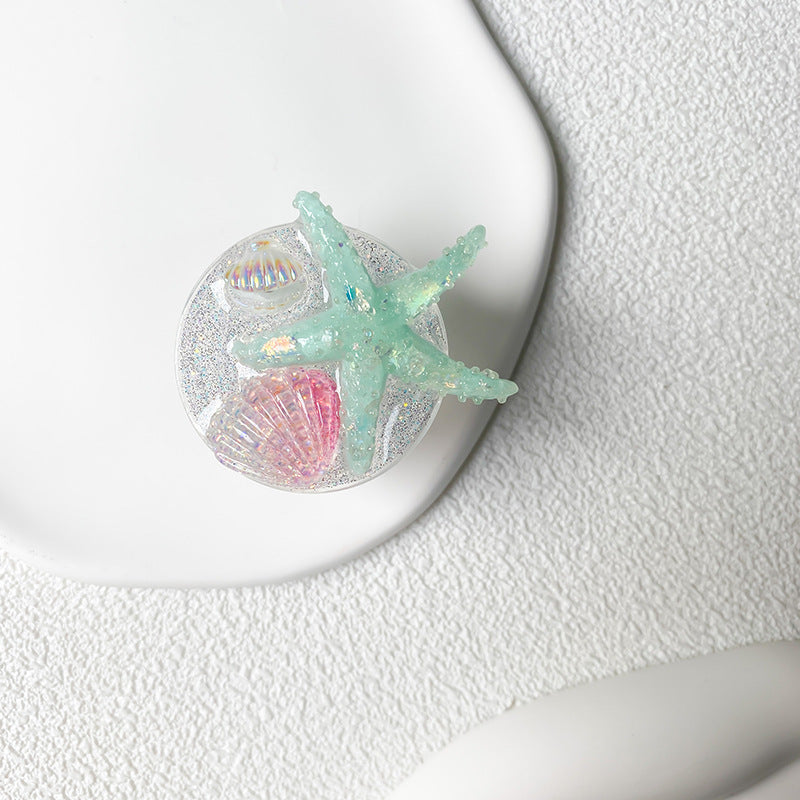 Wholesale Plastic Summer Ocean Shell Phone Airbag Holder