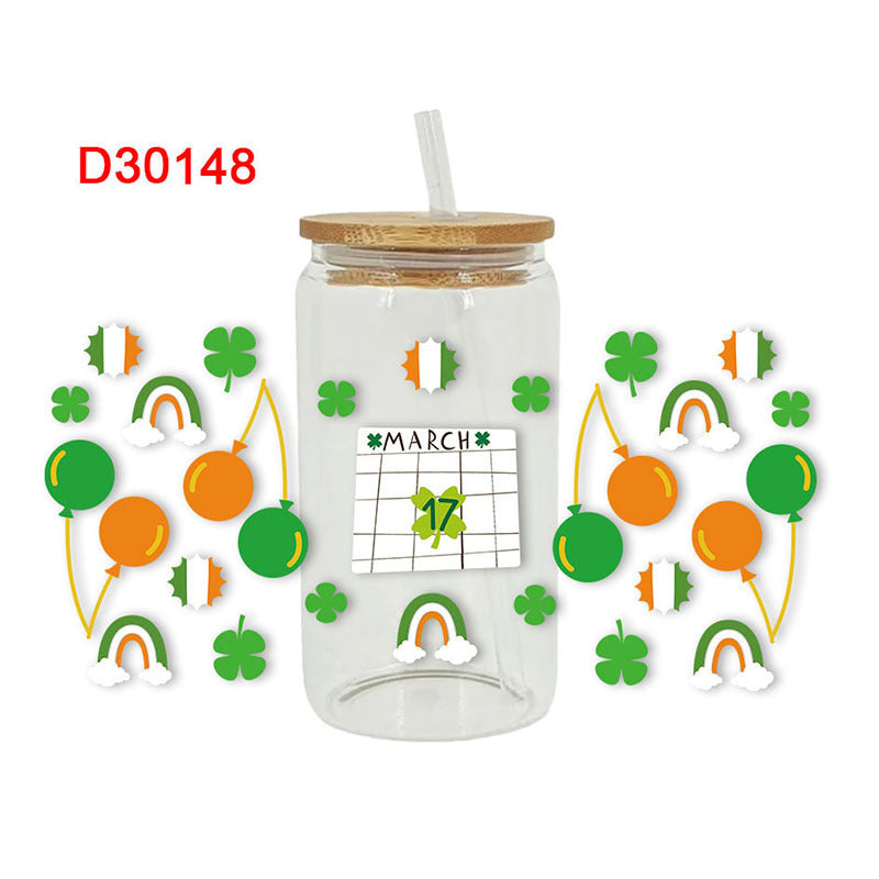 Wholesale UV Transfer Paste Glass Crystal Label Crystal Paste 16OZ UV DTF WRAPS