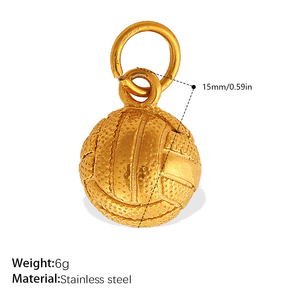Wholesale Gold sports style retro necklace pendant accessory