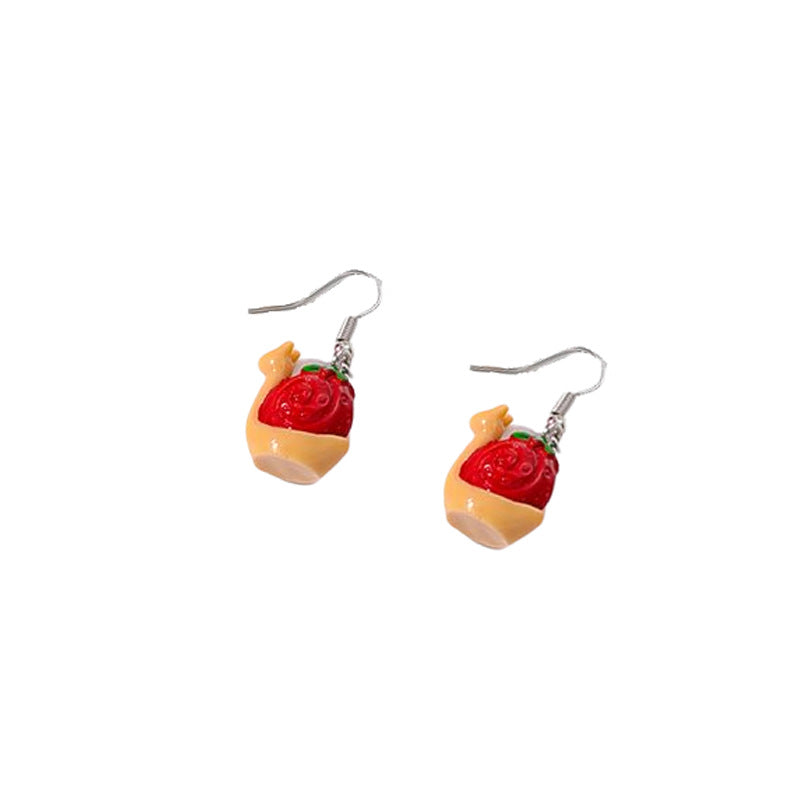 Wholesale Snail Set Cute Puppy Earrings