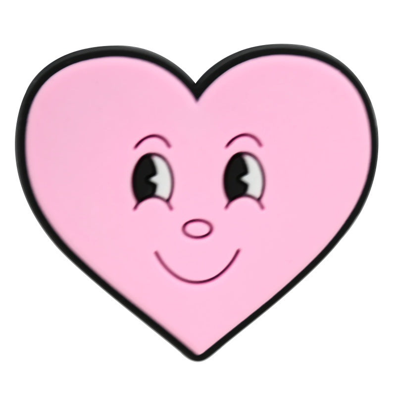 Wholesale Random 100pcs Valentine' s Day series diverse cartoon Croc Charms