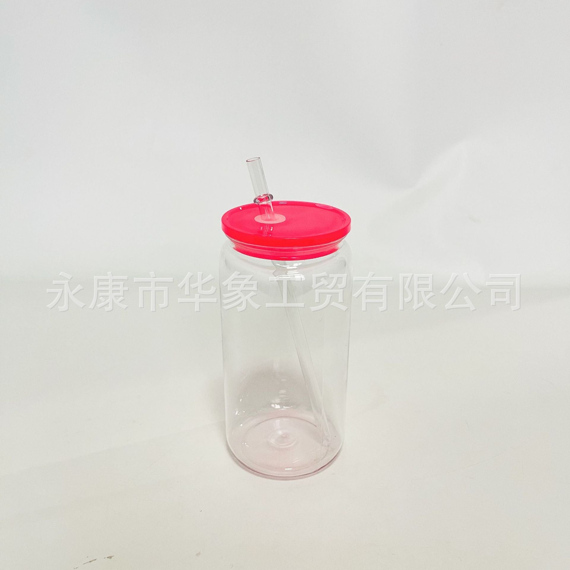 Wholesale PC plastic cup 16oz jelly colored single-layer plastic cup