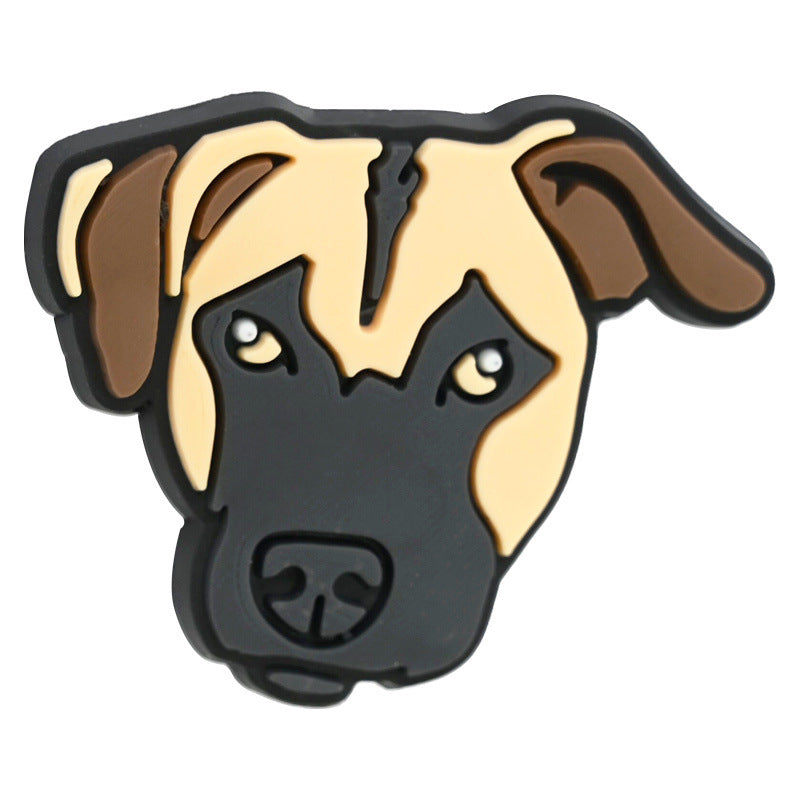 Wholesale   Random 100pcs/pack  Cartoon dog bead  Focal Beads