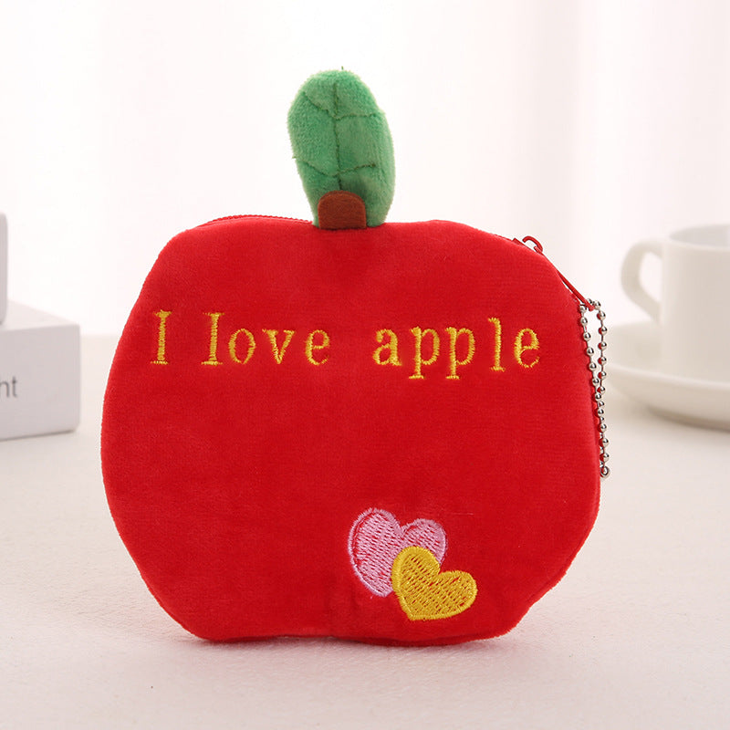 Wholesale Polyester Fruit Series Coin Purse