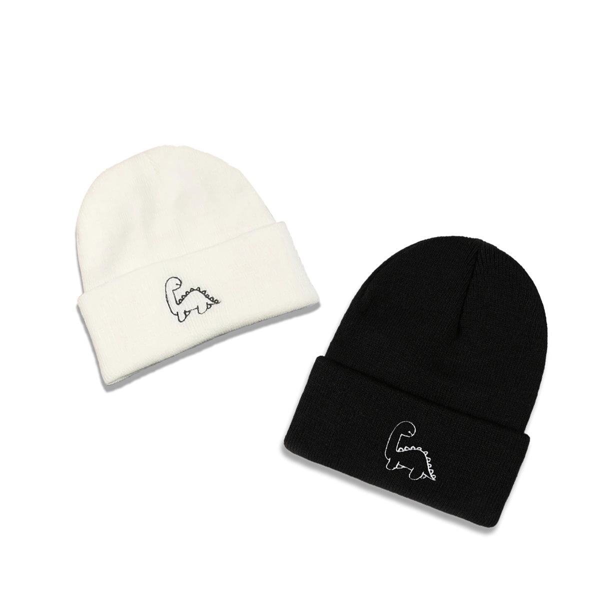 Wholesale Fashionable and Versatile Cute Single Dinosaur Knitted Beanie