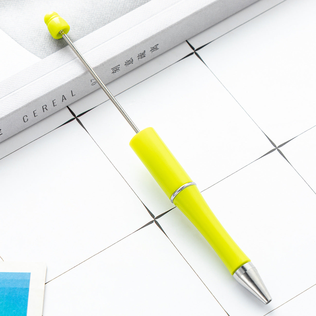 Wholesale Beadable Pens DIY for Beaded Plastic Pen Macaron Color