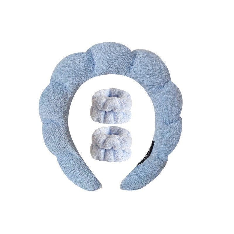 Wholesale Velvet Gold Sponge Headband