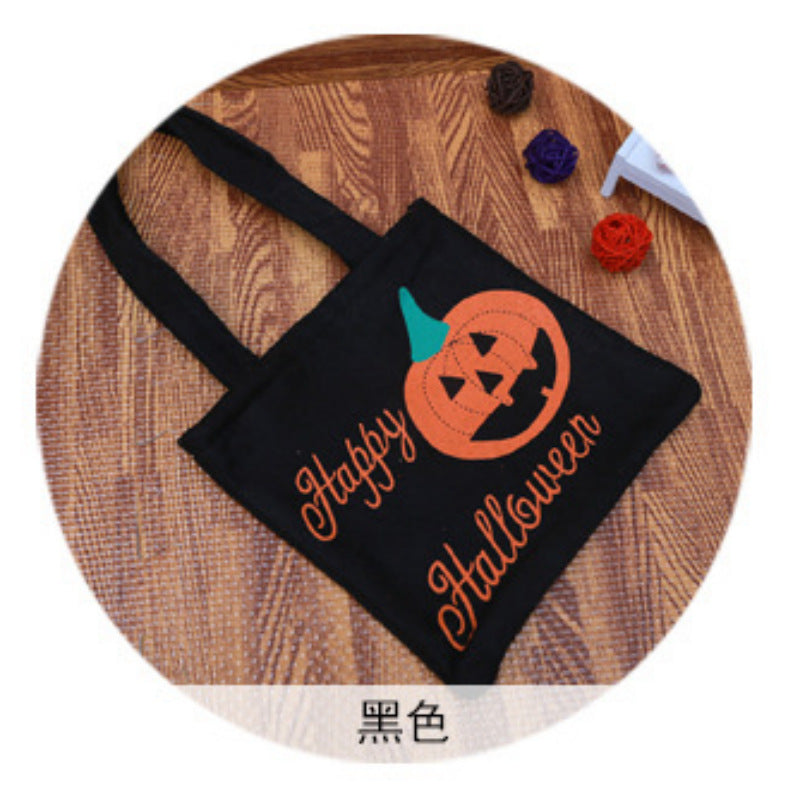 Wholesale Halloween Pumpkin Non-woven Gift Bags Candy Bags