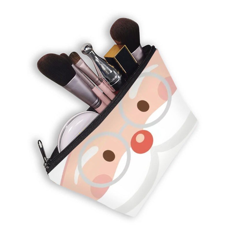 Wholesale Christmas Polyester Makeup Bags, Wash Bags, Storage Bags