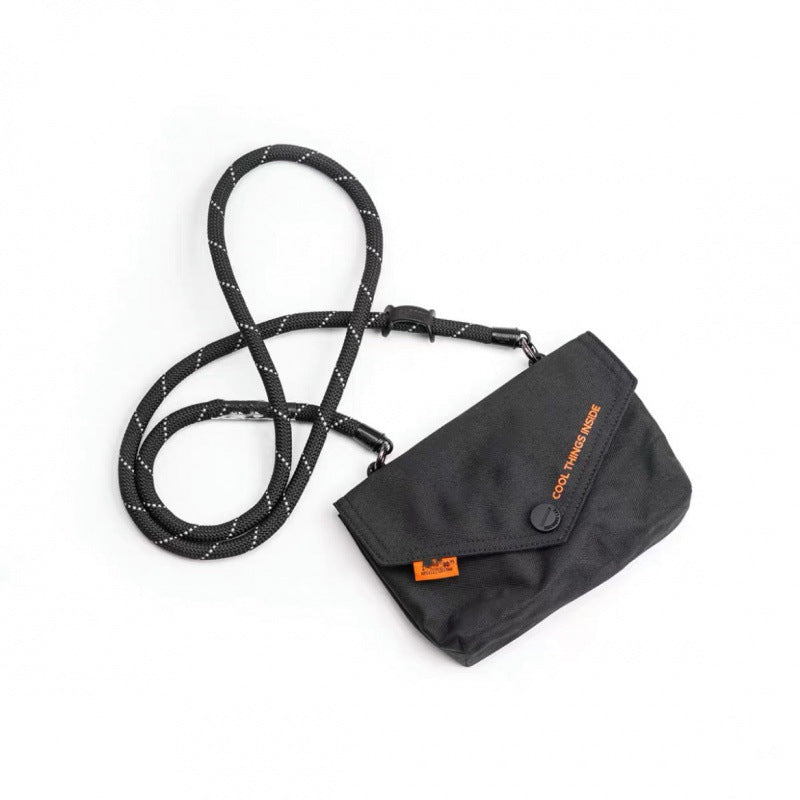 Wholesale Mini Crossbody Bag One Rope Two Uses Outdoor Nylon Bag