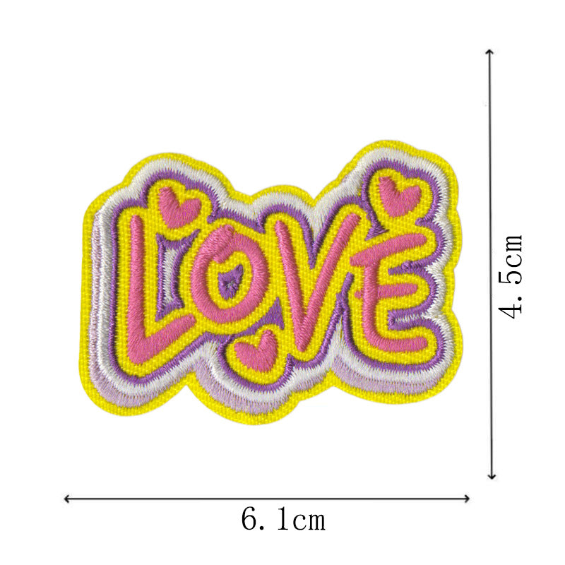 Wholesale Inspirational quote embroidery DIY Patches