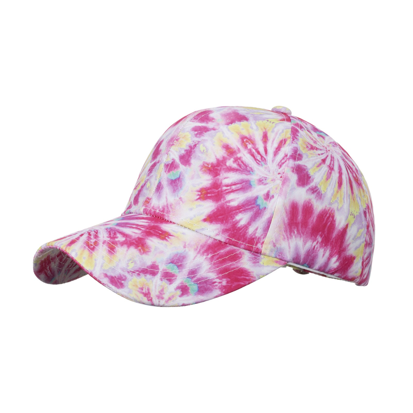 Wholesale Gradient Tie Dyed Polyester Baseball Caps