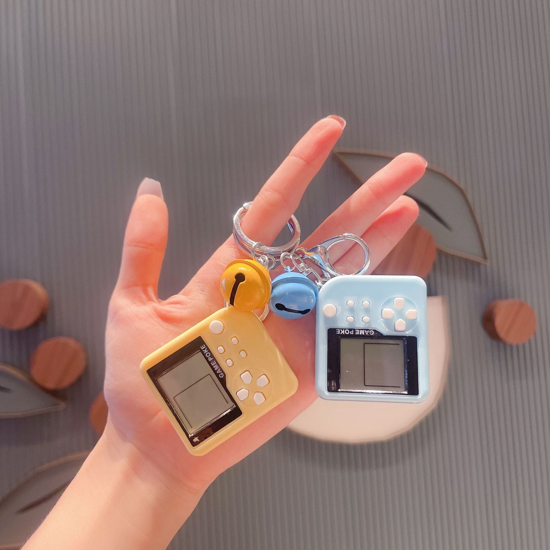 Mini llavero de consola de mini de juego de ABS al por mayor