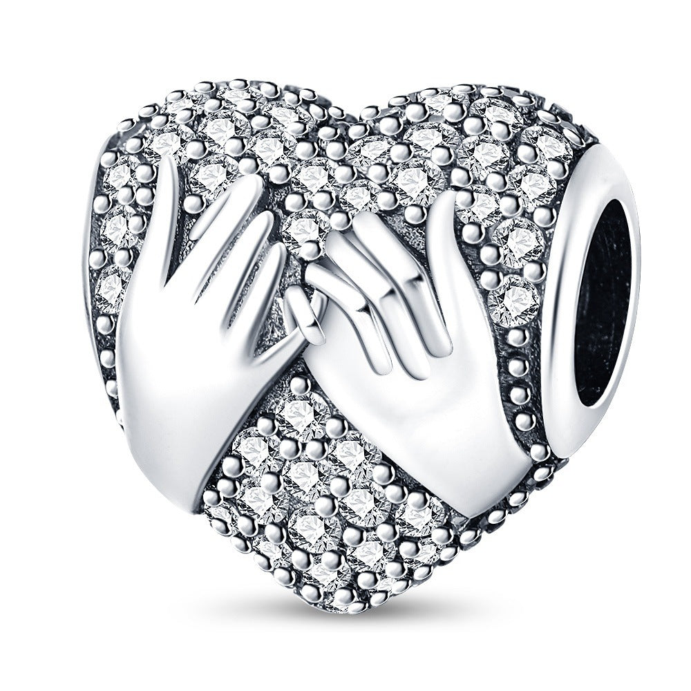 Wholesale Flowers fruits animals diverse hearts silver plated Charms