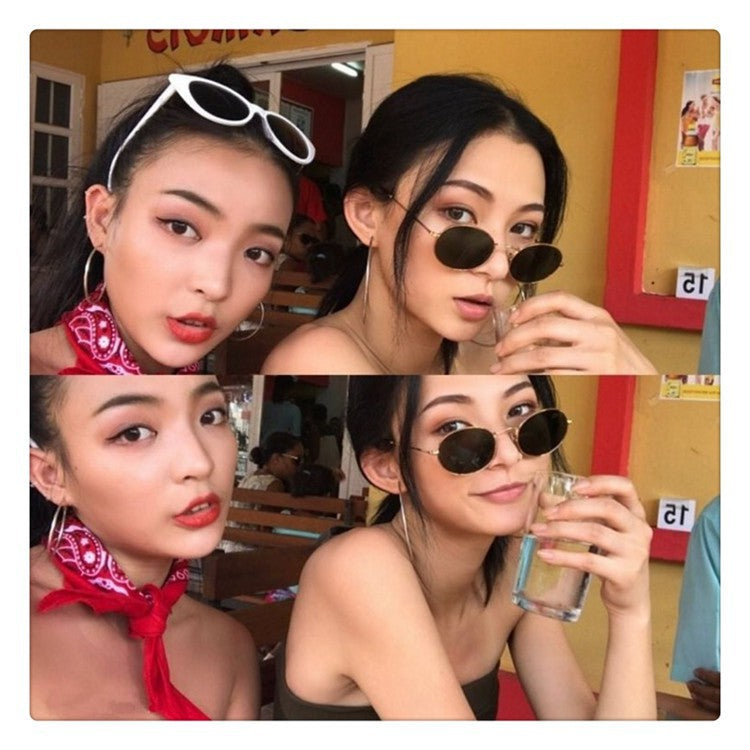 Wholesale PC Small Round Frame Metal Sunglasses