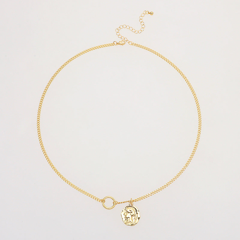 Wholesale DIY Metal Multi-layer Cuban Chain Stacked Sweater Chain