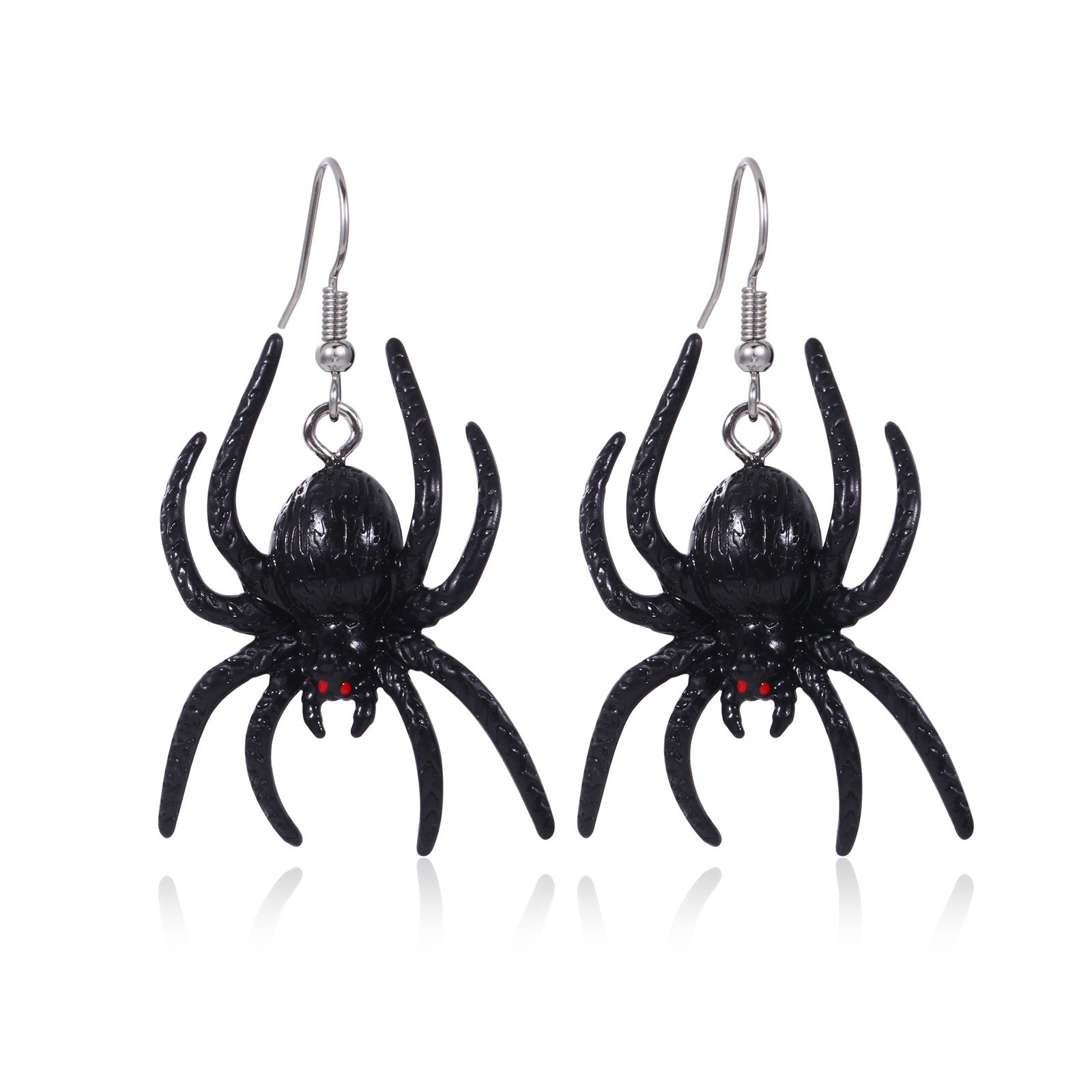 Wholesale Handmade Acrylic  Earrings Skull  Web Bat Design Trendy Jewelry Accessory For Party
