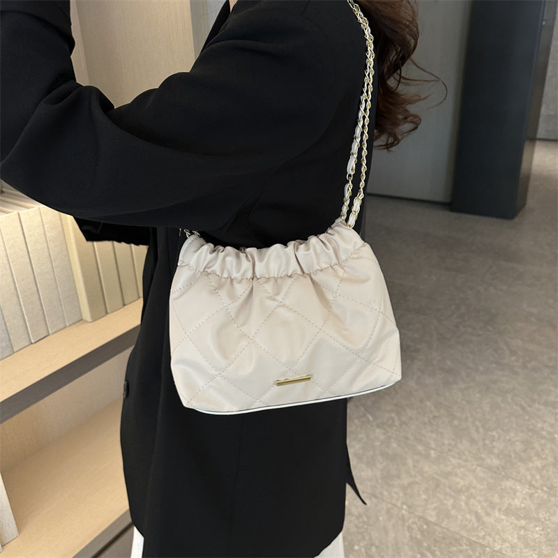 Wholesale New Fashion Casual Diamond Chain Shoulder Bag
