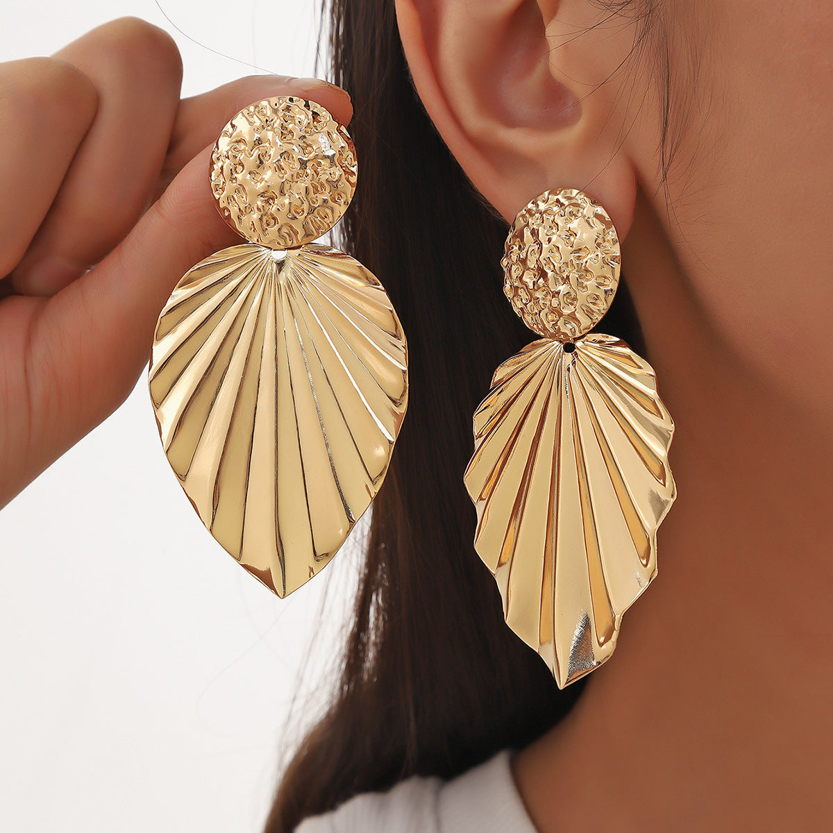 Wholesale of Uniquely Shaped Metal Earrings