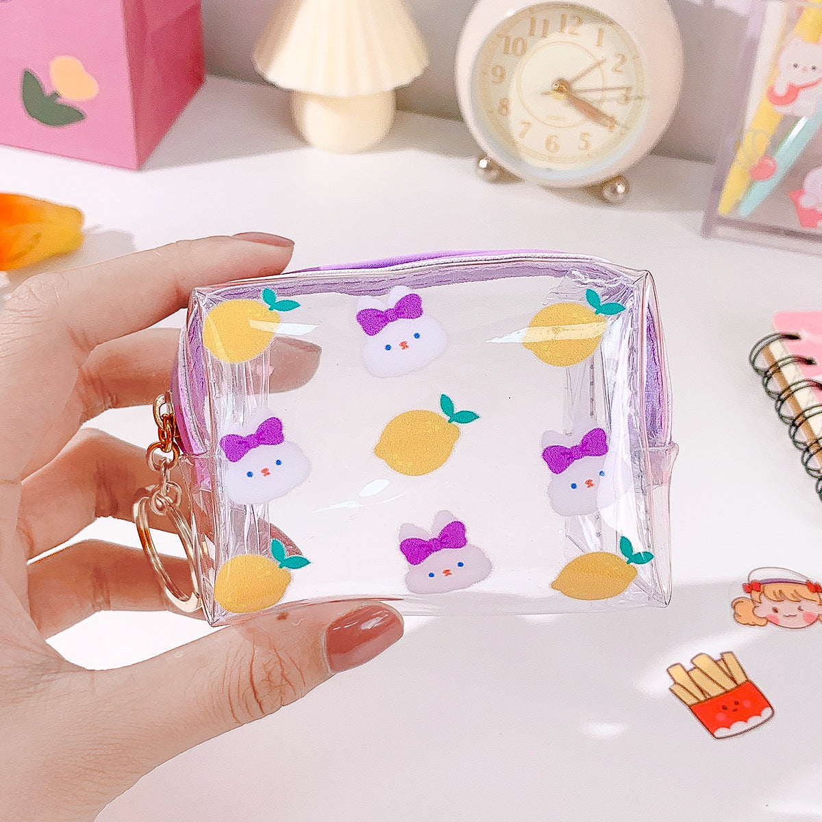 Wholesale PVC Transparent Cartoon Zero Wallet