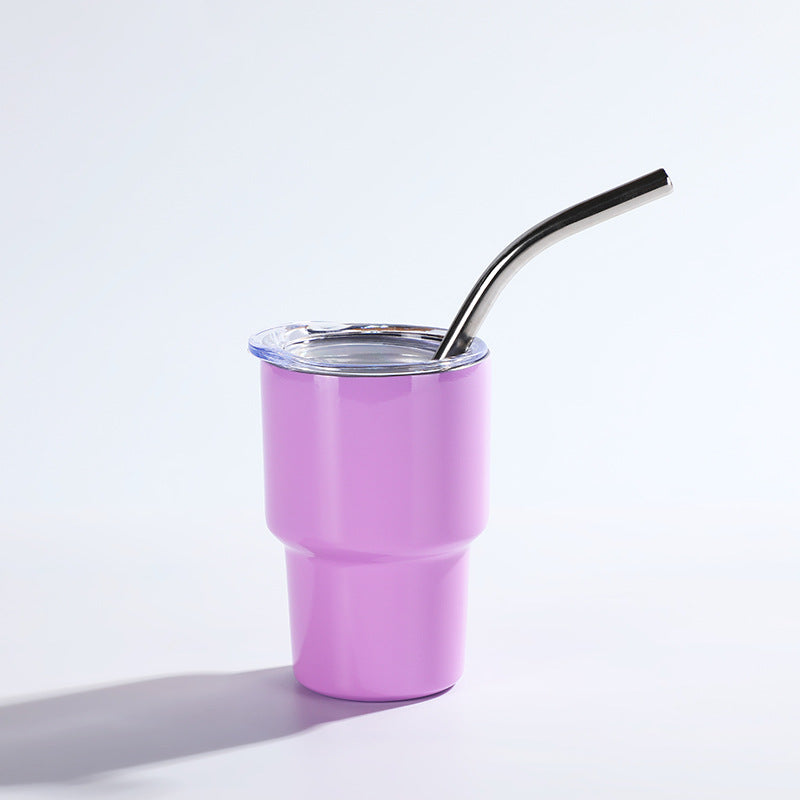 Wholesale Candy Color Red Wine Cup 2oz Stainless Steel Ice Bullies Cup