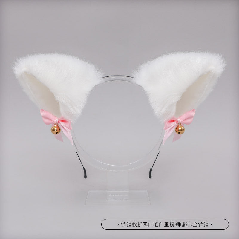 Wholesale Cute Plush Cat's Ears Plush Headband