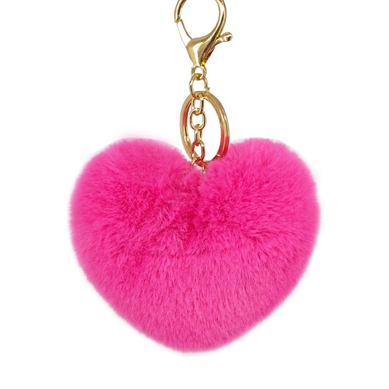 Wholesale Love Plush Keychains