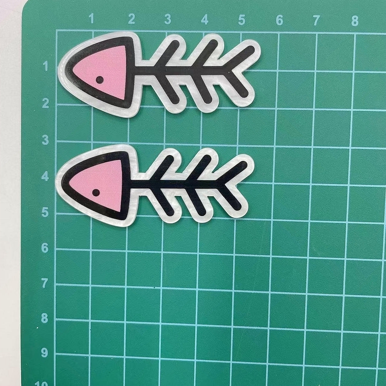 Wholesale 5pcs Cartoon Fish Acrylic FlatBack Cute Accessories